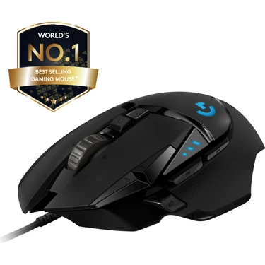 Logitech G502 HERO LIGHTSYNC 25.600 DPI Kablolu Oyuncu Mouse