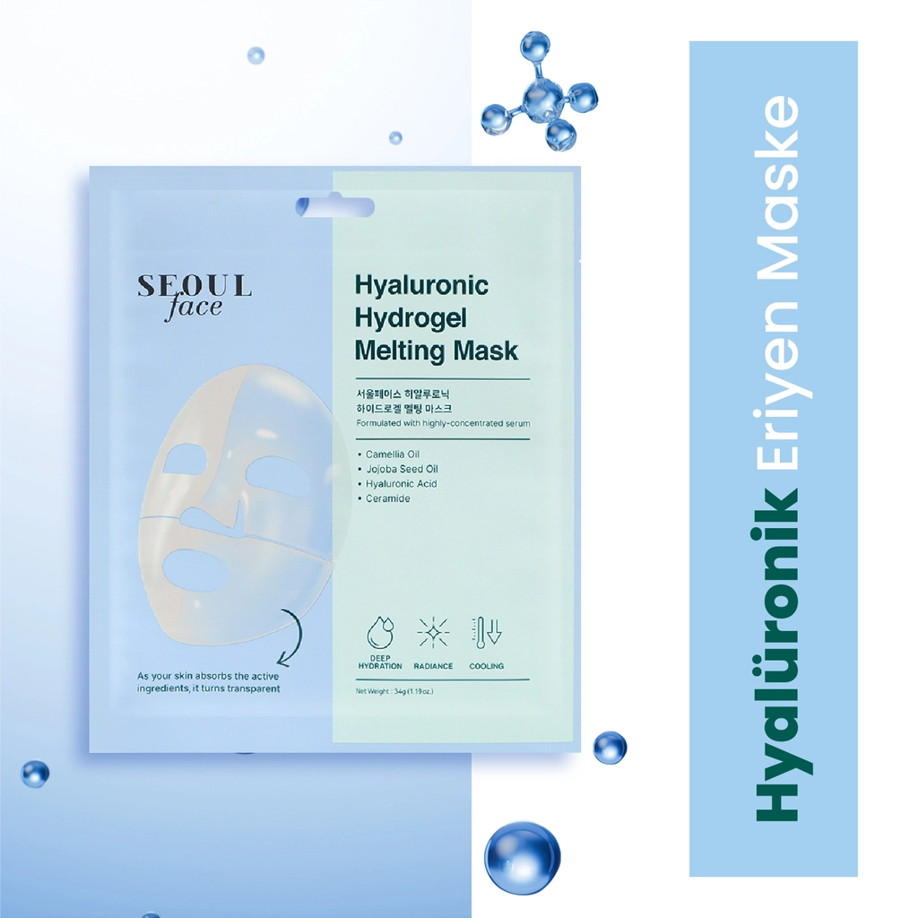 Dermal Korea Hyaluronic Hydrogel Yüz Maskesi 34 g