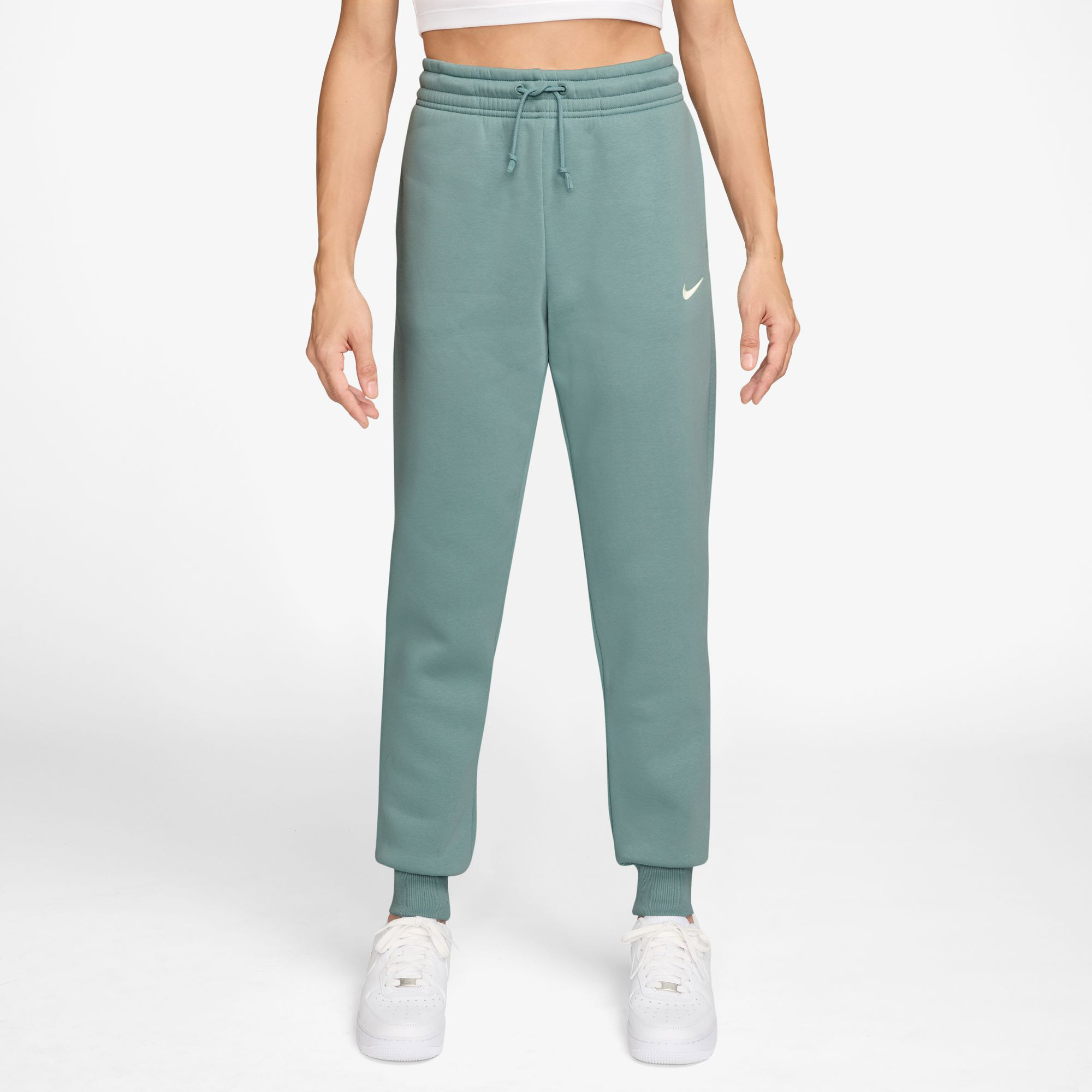 Nike Sportswear Phoenix Fleece Kadın Mavi Eşofman Altı