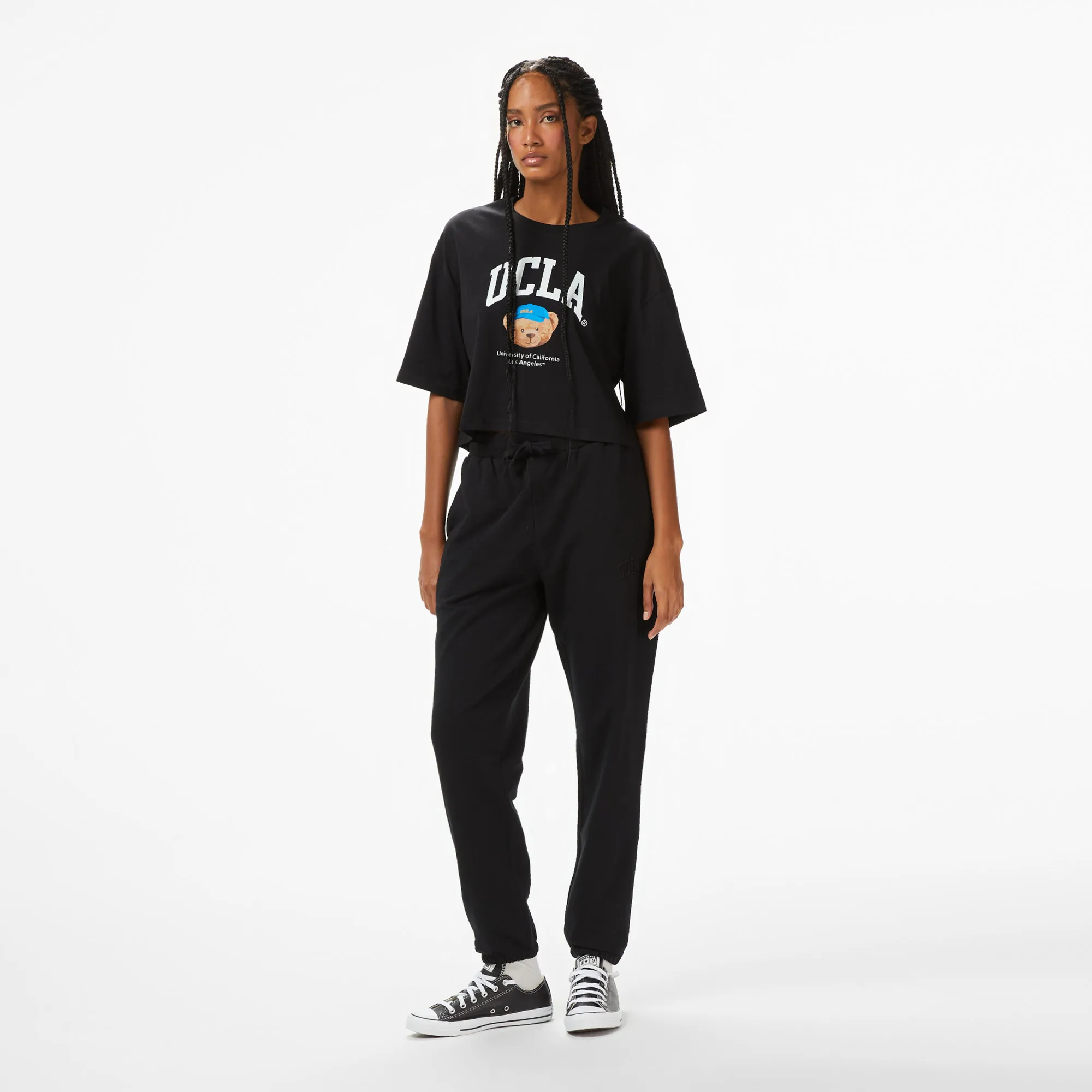 UCLA Jezebel Kadın Siyah Eşofman Altı