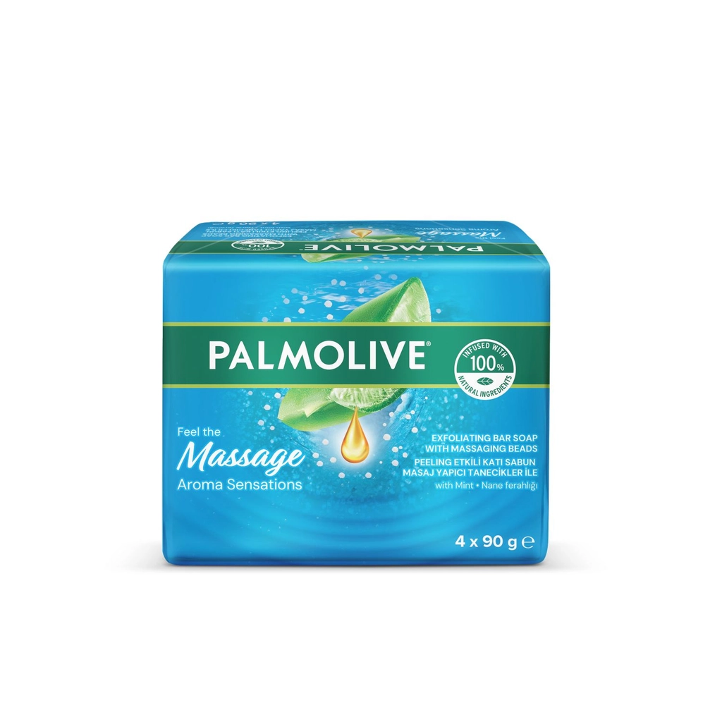 Palmolive Massage Katı Sabun 4x90 g