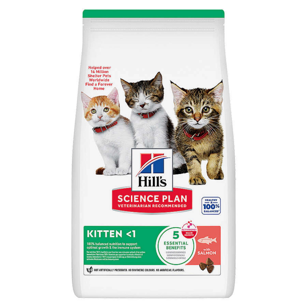Hill's SCIENCE PLAN Healthy Development Somonlu Yavru Kedi Maması 1,5 kg