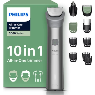 Philips 5000 Serisi 10'u 1 Arada Erkek Bakım Seti MG5922/15 (Islak & Kuru)