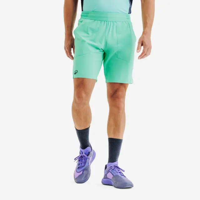 KUIKMA Dry+ Gaël Monfils Erkek Tenis Şortu (Yeşil)