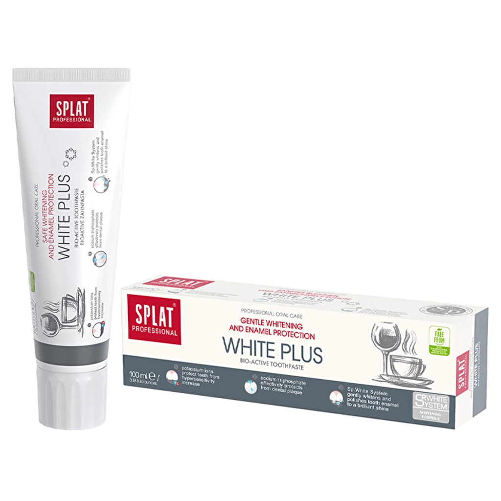 Splat Professional White Plus Diş Macunu 100 ml (Gratis Kart)