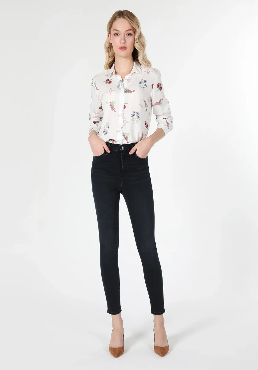 Colin's Skinny Fit Kadın Koyu İndigo Jean