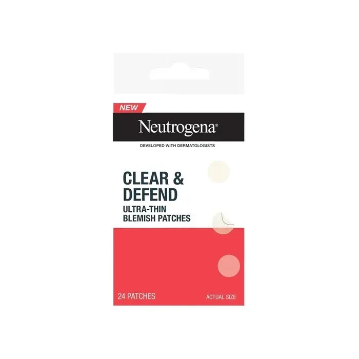 Neutrogena Clear & Defend Ultra Thin Blemish Patch Sivilce Bandı 24'lü