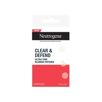 Neutrogena Clear & Defend Ultra Thin Blemish Patch Sivilce Bandı 24'lü