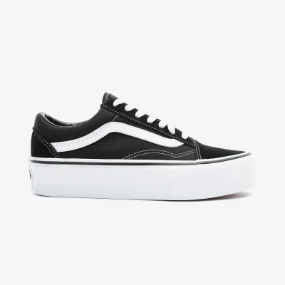Vans Old Skool Platform Siyah Kadın Sneaker
