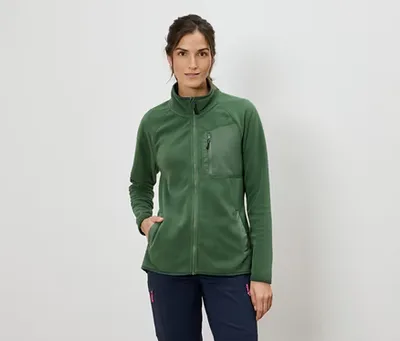 Tchibo Kadın Polar Ceket Zeytin Yeşili (XS-XL)