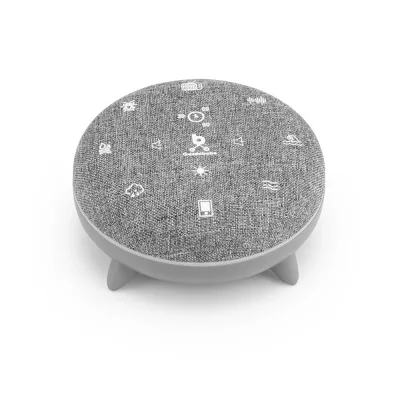 Gezenbebe Beyaz Gürültü Bebek Hoparlörü (Bluetooth, Gri)