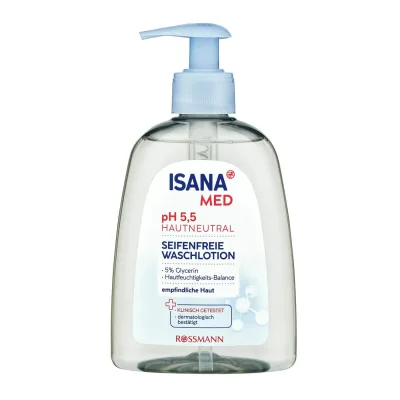 Isana Med Yıkama Losyonu Hassas Ciltler 300 ml