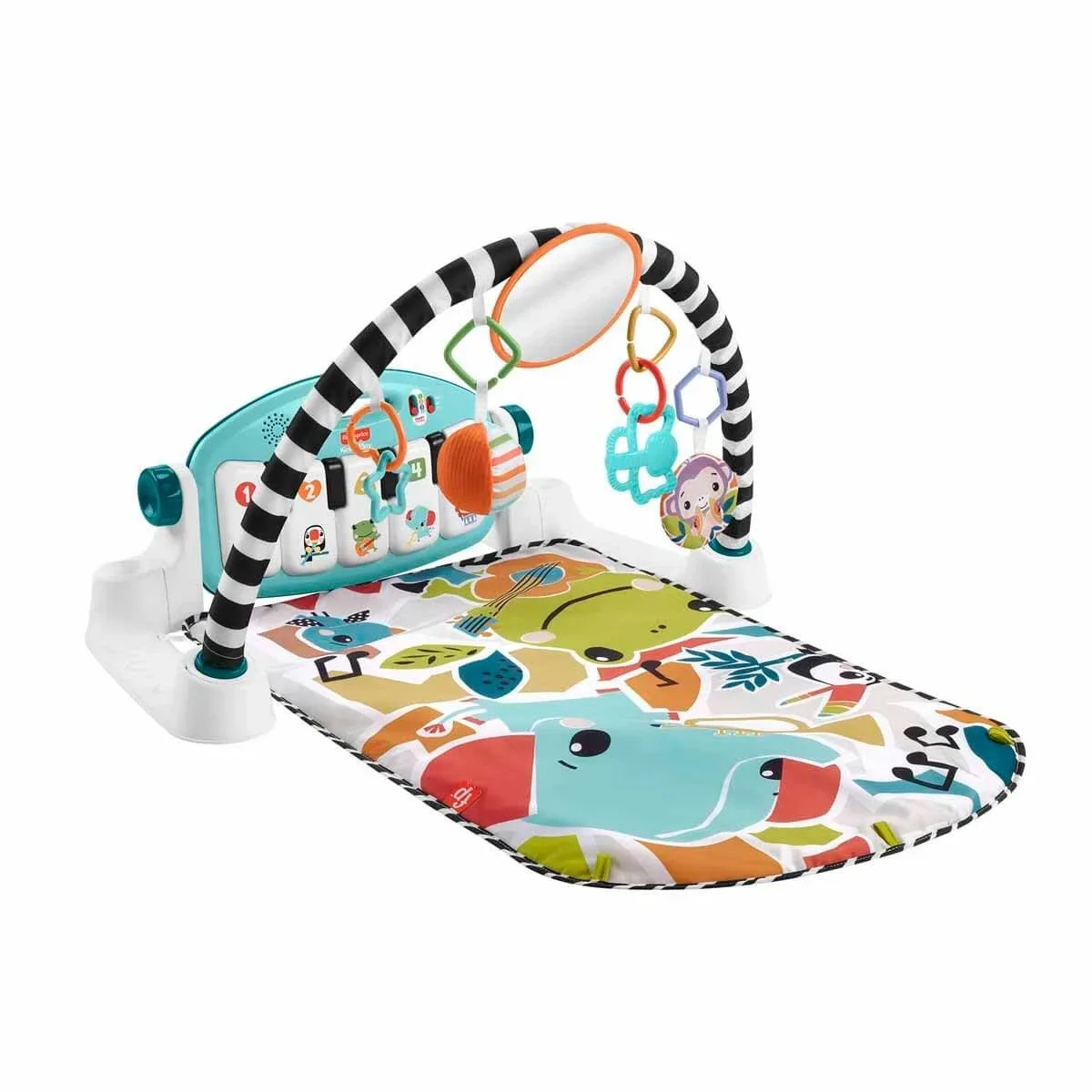 Fisher-Price Neşeli Hayvanlar Piyanolu Jimnastik Merkezi (HWY49)