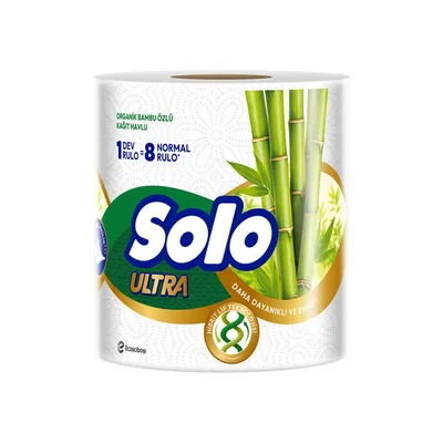 Solo Ultra Dev Havlu 1=3 Kağıt Havlu