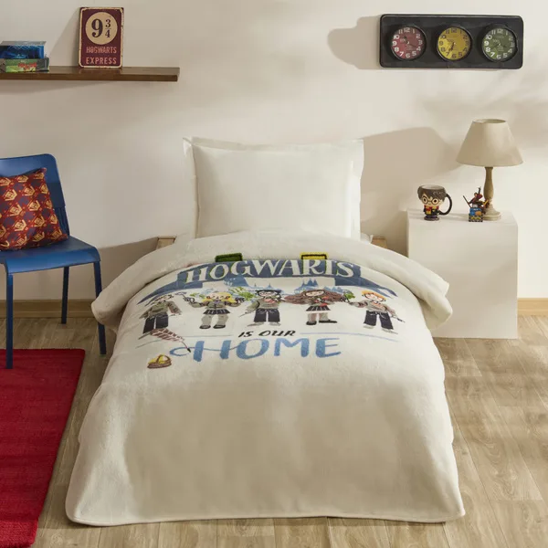 Karaca Home Harry Potter Wizardry Tek Kişilik Battaniye 160x220 cm