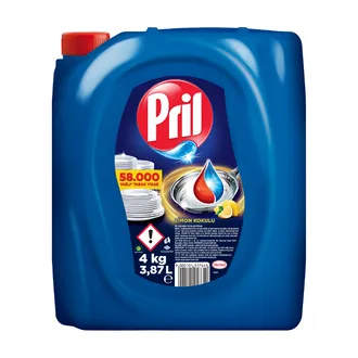 Pril Sıvı Bulaşık Deterjanı 4 kg Limon