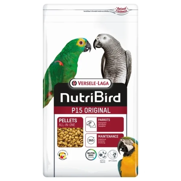 Versele-Laga NutriBird P15 Original Pelet Paraket Yemi 1 kg