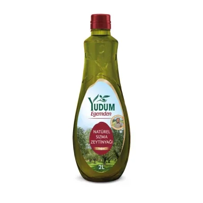 Yudum Egemden Naturel Sızma Zeytinyağı Yoğun Lezzet 2 L