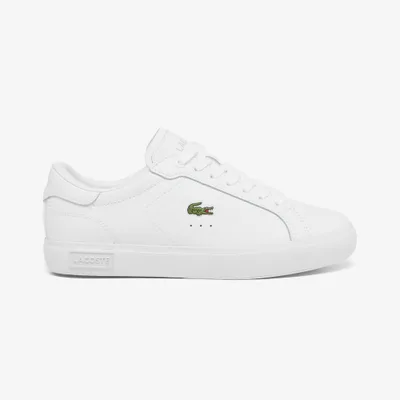 Lacoste Powercourt Leather Kadın Beyaz Sneaker