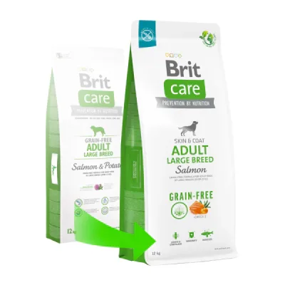 Brit Care Large Adult Somonlu Tahılsız Büyük Irk Yetişkin Köpek Maması 12kg