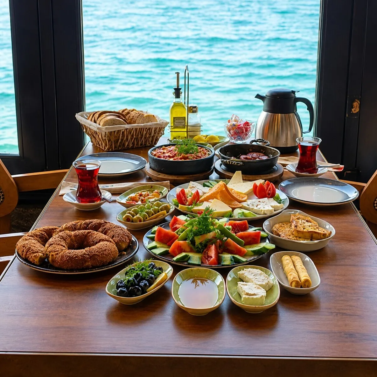 Yalı Kahvaltı & Börek (Beykoz): Anne Kahvaltısı Kişi Başı 500 TL