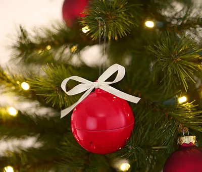 Tchibo Şarkı Söyleyen Noel Küresi (Şarjlı, USB-C, 6 cm)