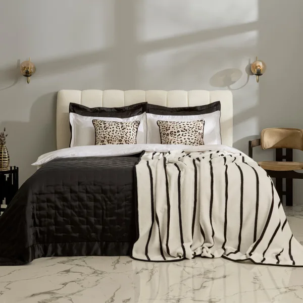 Karaca Home Feline Winter Set Çift Kişilik 10 Parça (Nevresim, Yatak Örtüsü, Battaniye)