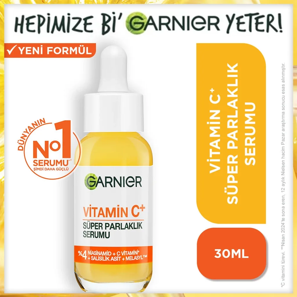 Garnier C Vitamini Parlak Süper Aydınlatıcı Serum 30 ml