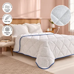 Kaşmir Home Moss Matweiss Tek Kişilik Yorgan Beyaz