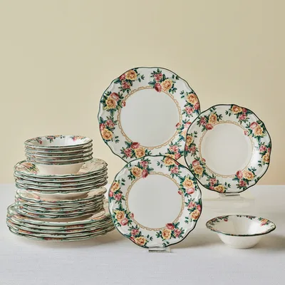 Emsan Solara 24 Parça 6 Kişilik Stoneware Yemek Takımı