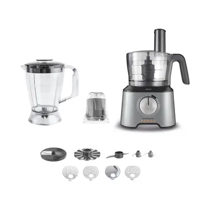 Karaca Mastermaid Power Multifunctional 10 in 1 Mutfak Robotu Galaxy Grey 2000W