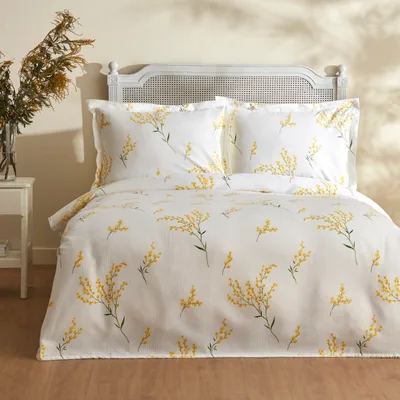 Karaca Home Loretta %100 Pamuk Çift Kişilik Pike Takımı 4 Parça