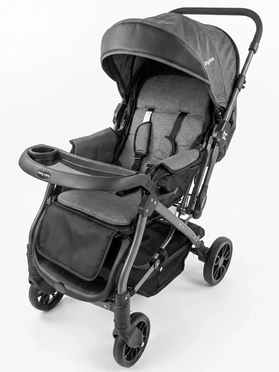 Babycare Capron Çift Yönlü Bebek Arabası - Siyah