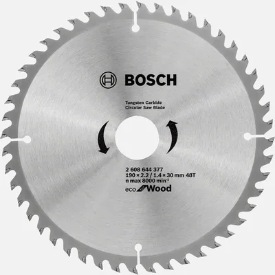 Bosch Daire Testere Bıçağı 190x30 mm 48 Diş 2608644377