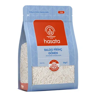 Hasata Gönen Baldo Pirinç 2 Kg (Sepette indirim)