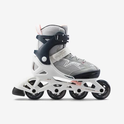 Oxelo FIT3 Çocuk Paten Siyah/Gri (29-38 Ayarlanabilir Beden)