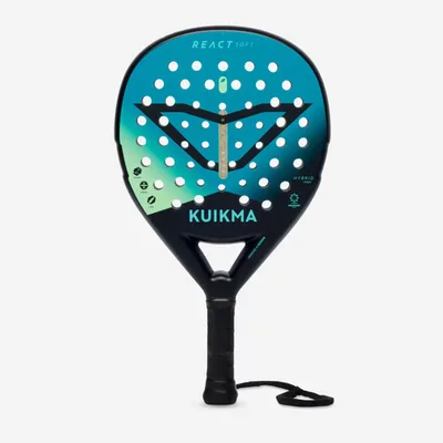 Kuikma PR React Soft Yetişkin Padel Raketi 342 g Karbon Takviyeli