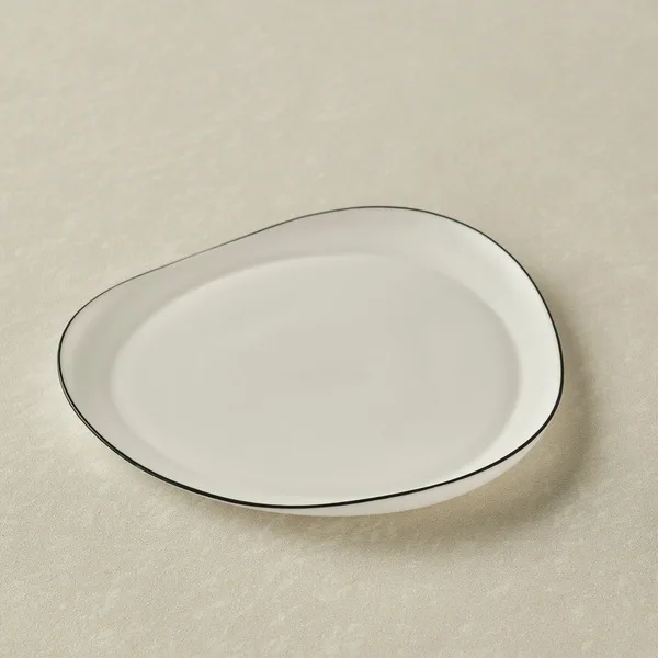 Karaca Agata Opal Cam Pasta Tabağı 18 cm