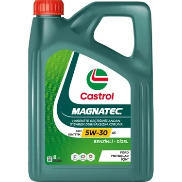 Castrol Magnatec 5W-30 A5 4 Litre Motor Yağı (Üretim Yılı 2025)
