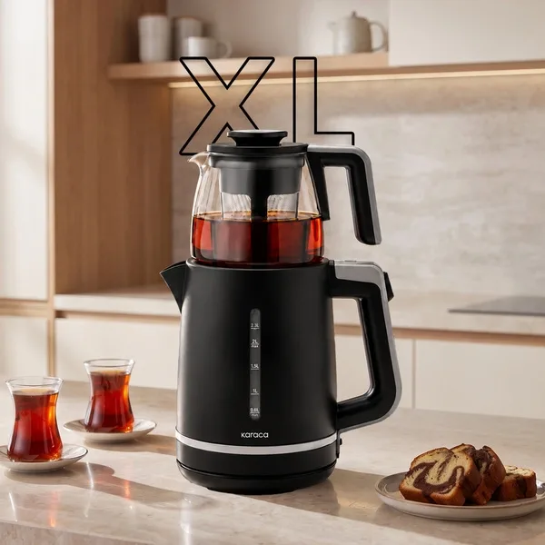 Karaca Maxi Tea XL Çay Makinesi Space Gray