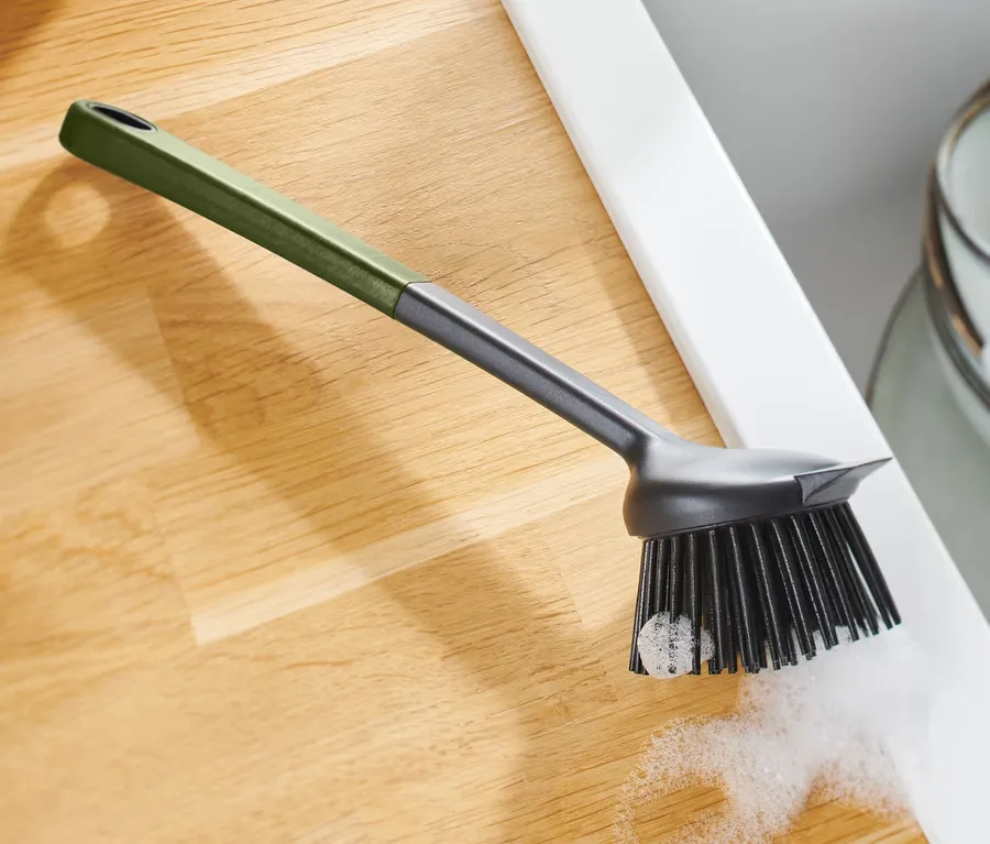 Tchibo Kazıyıcılı Bulaşık Fırçası 23 cm Ergonomik Saplı