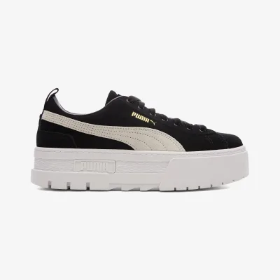 Puma Mayze Kadın Platform Siyah Spor Ayakkabı