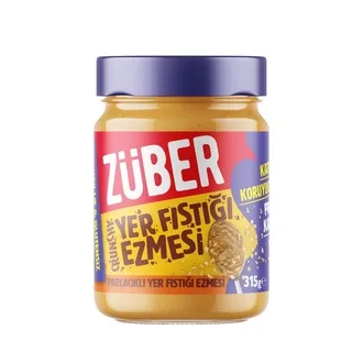 Züber Crunchy Yer Fıstığı Ezmesi 315 G (Money ile)