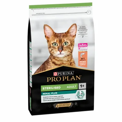 Pro Plan Renal Plus Somonlu Kısırlaştırılmış Kedi Maması 10 kg