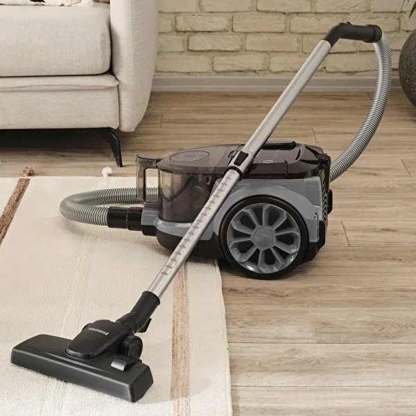 Homend Dustroyer 1255H Yatay Elektrikli Süpürge (Antrasit)
