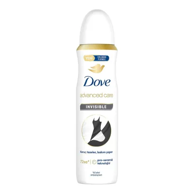 Dove Kadın Sprey Deodorant Advanced Care Invisible 150 ml