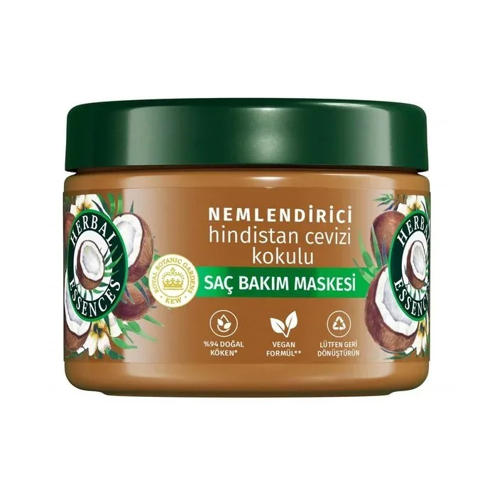 Herbal Essences Nemlendirici Hindistan Cevizi Saç Bakım Maskesi 300 ml