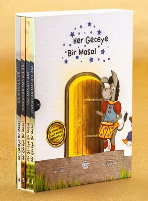 Her Geceye Bir Masal 4 Kitaplık Masal Seti (Matara Çocuk)