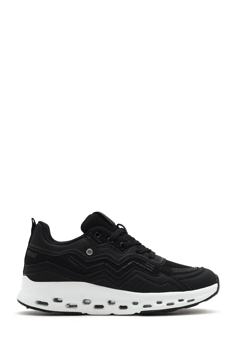 Derimod Kadın Siyah Kalın Tabanlı Sneaker